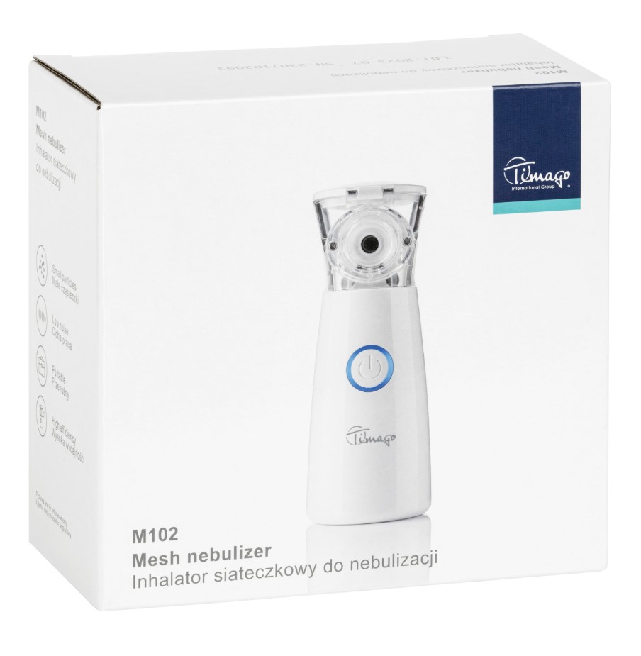 Inhalator siateczkowy M102 do nebulizacji - obrazek 3